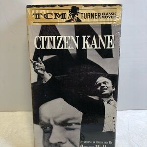 Citizen Cane VHS New Sealed copy with Watermark 1996 movie released 1941
